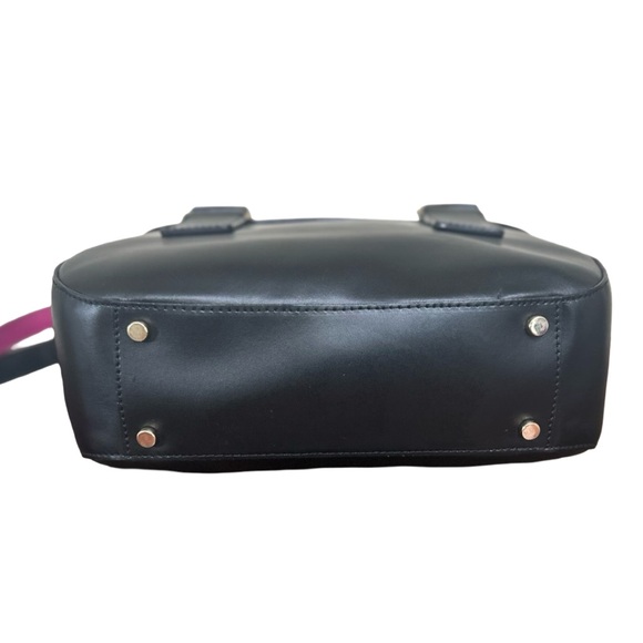 Kate Spade Black and Hot Pink Handbag - EUC - Picture 5 of 9